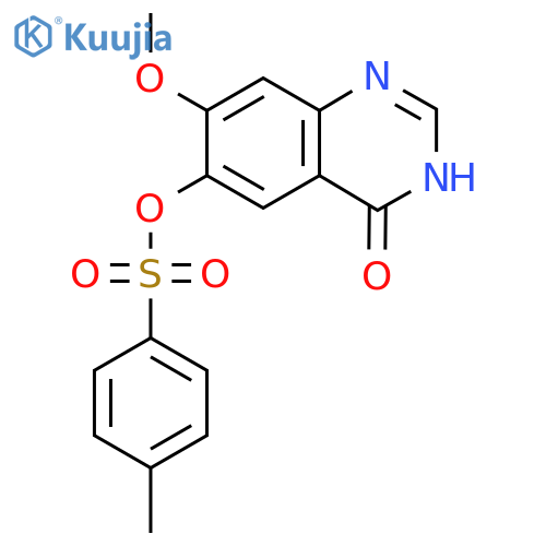 7-Methoxy-4-oxo-3,4-dihydroquinazolin-6-yl 4-methylbenzene-1-sulfonate structure