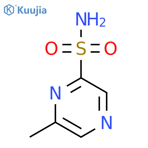 6-Methylpyrazine-2-sulfonamide structure