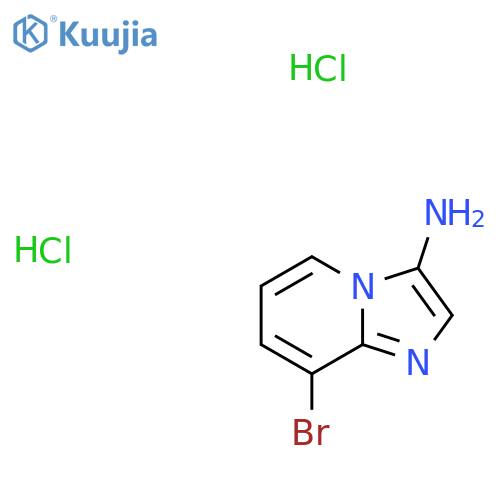 8-Bromoimidazo[1,2-a]pyridin-3-amine dihydrochloride structure