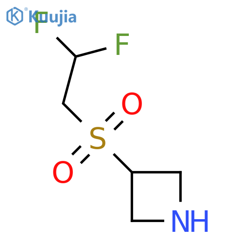 3-(2,2-Difluoroethanesulfonyl)azetidine structure