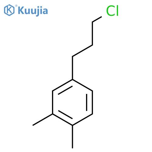 3,4-Dimethyl(3-chloropropyl)benzene structure