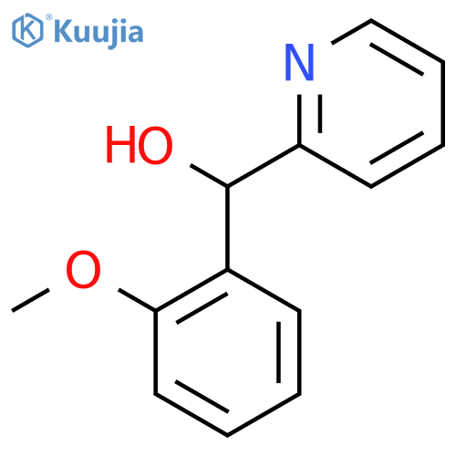 α-(2-Methoxyphenyl)-2-pyridinemethanol structure