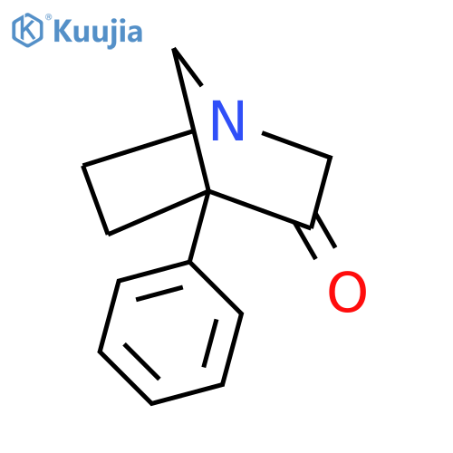 4-Phenyl-1-azabicyclo[2.2.1]heptan-3-one structure