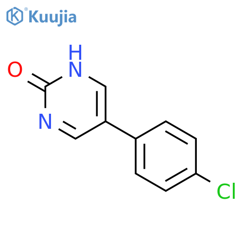 2(1H)-Pyrimidinone, 5-(4-chlorophenyl)- structure