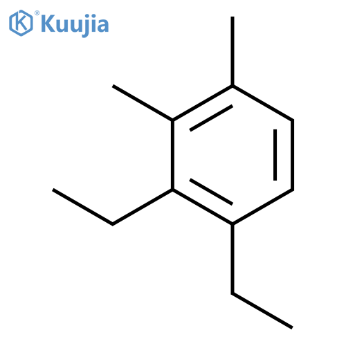Benzene, diethyldimethyl- structure