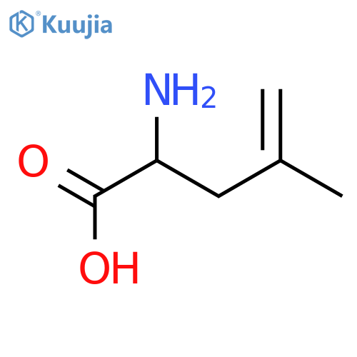 2-amino-4-methylpent-4-enoic acid structure