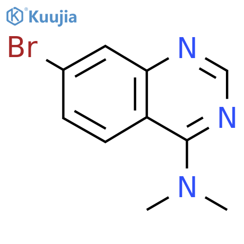 7-bromo-N,N-dimethylquinazolin-4-amine structure