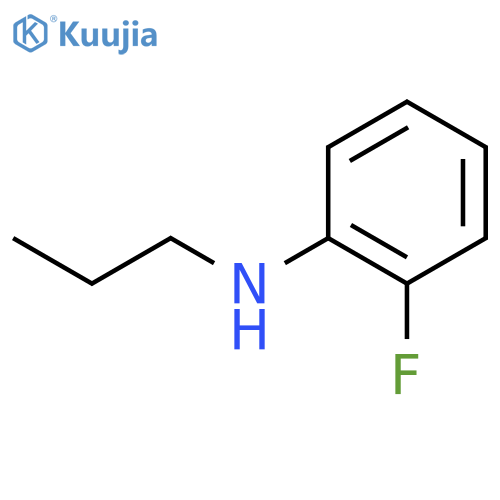 2-fluoro-N-propylaniline structure