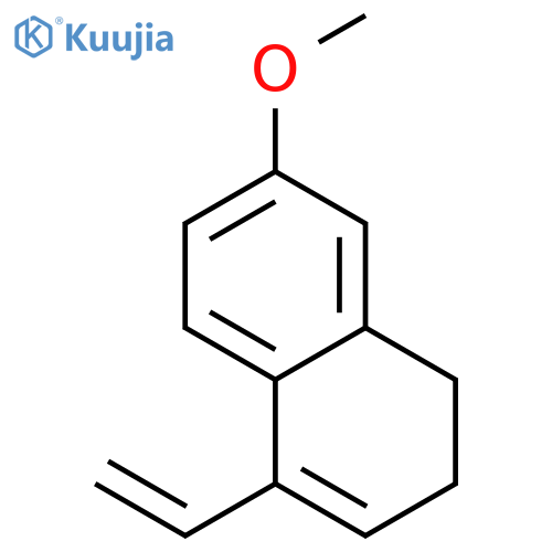 7-Methoxy-4-vinyl-1,2-dihydronaphthalene structure