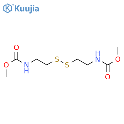11-Oxa-5,6-dithia-2,9-diazadodecanoicacid, 10-oxo-, methyl ester structure