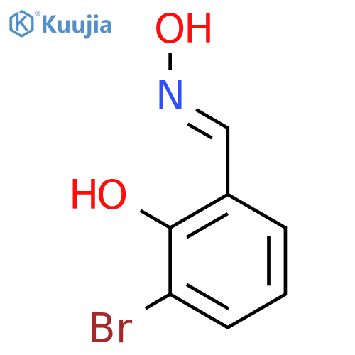 3-Bromo-2-hydroxybenzaldehyde oxime structure