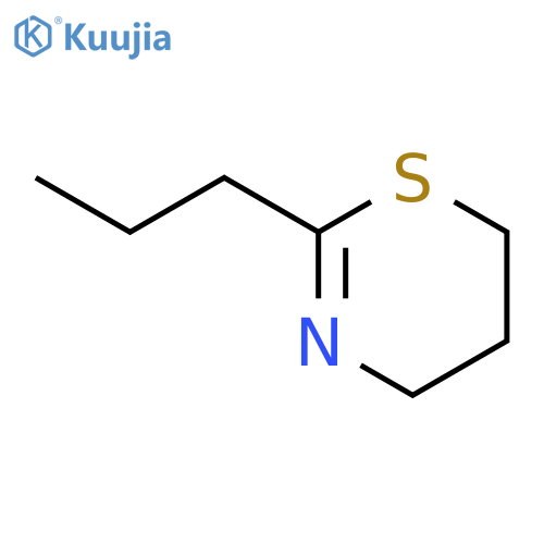 4H-1,3-Thiazine,5,6-dihydro-2-propyl- structure