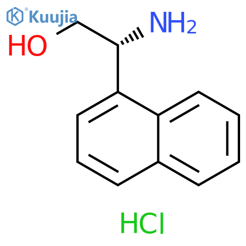 (R)-2-Amino-2-(naphthalen-1-yl)ethanol hydrochloride structure