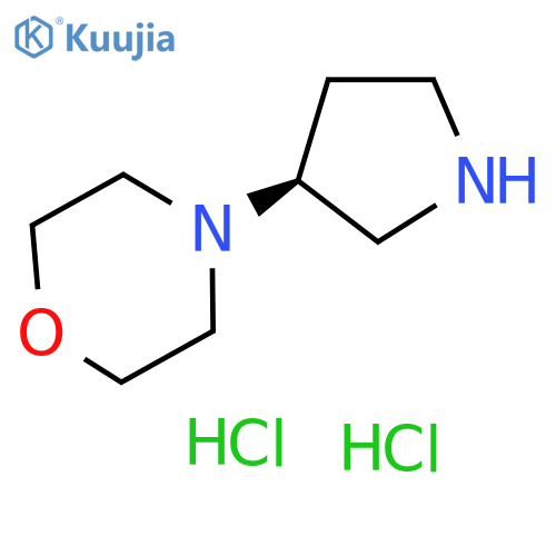 (S)-4-(Pyrrolidin-3-yl)morpholine dihydrochloride structure