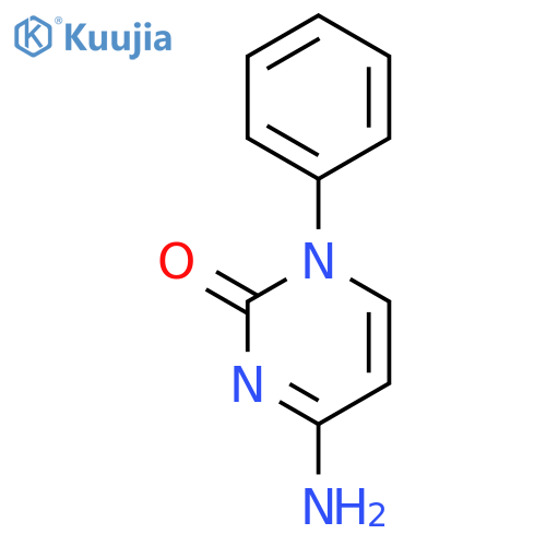 2(1H)-Pyrimidinone, 4-amino-1-phenyl- structure