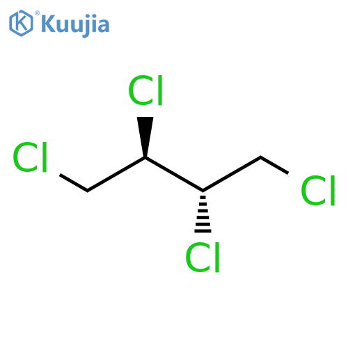 Butane,1,2,3,4-tetrachloro-, (2R,3S)-rel- structure
