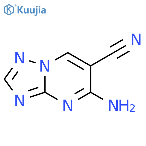 [1,2,4]Triazolo[1,5-a]pyrimidine-6-carbonitrile, 5-amino- structure