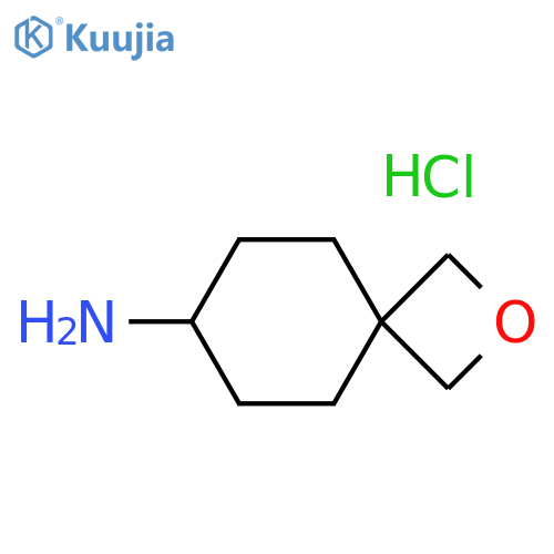 2-Oxaspiro[3.5]nonan-7-amine, hydrochloride (1:1)  structure