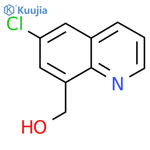 6-Chloro-8-quinolinemethanol structure