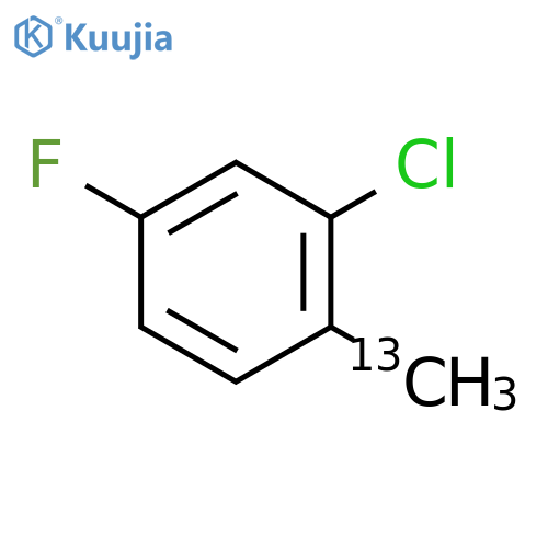 Benzene,2-chloro-4-fluoro-1-(methyl-13C)- (9CI) structure