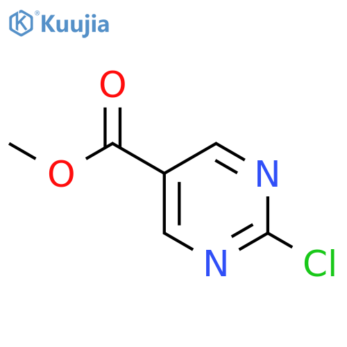 Methyl 2-chloropyrimidine-5-carboxylate structure