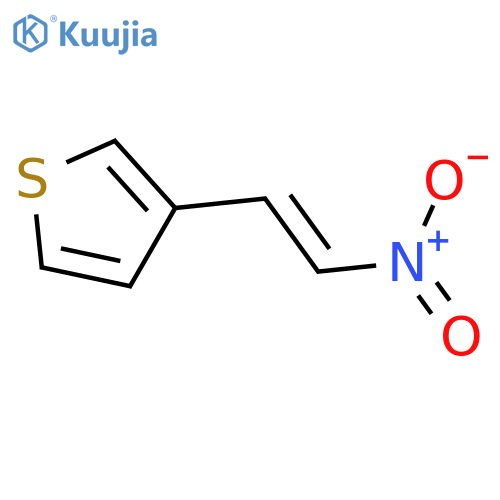 3-(2-nitrovinyl)thiophene structure