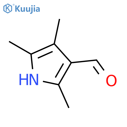 2,4,5-Trimethyl-1H-pyrrole-3-carbaldehyde structure