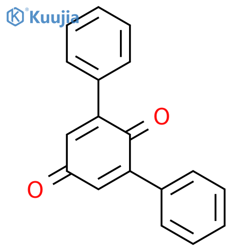 2,5-Cyclohexadiene-1,4-dione,2,6-diphenyl- structure