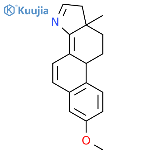 1H-Naphth[1,2-g]indole,2,10,11,11a-tetrahydro-7-methoxy-11a-methyl- structure