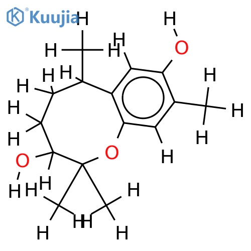 6,11-Epoxy-1,3,5-bisabolatriene-3,10-diol structure