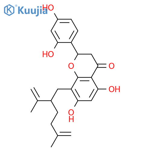 Sophoraflavanone G; Δ5''-Isomer structure