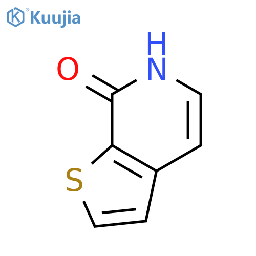 thieno[2,3-c]pyridin-7-ol structure