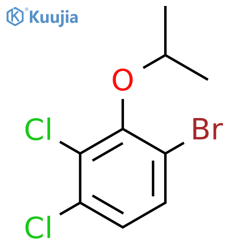 1-Bromo-3,4-dichloro-2-isopropoxybenZene structure