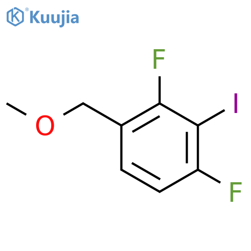 1,3-Difluoro-2-iodo-4-(methoxymethyl)benZene structure