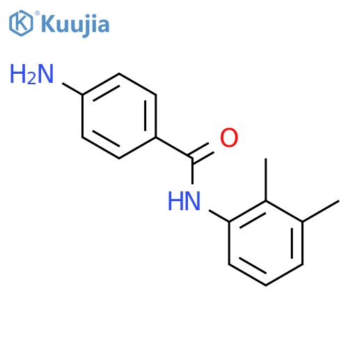 4-Amino-N-(2,3-dimethylphenyl)benzamide structure