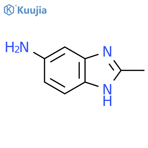2-methyl-1H-1,3-benzodiazol-5-amine structure
