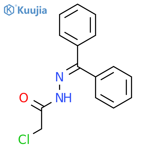 Acetic acid, 2-chloro-,2-(diphenylmethylene)hydrazide structure