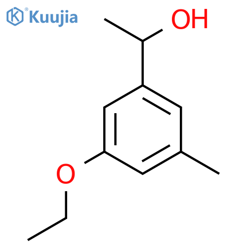 1-(3-Ethoxy-5-methylphenyl)ethanol structure