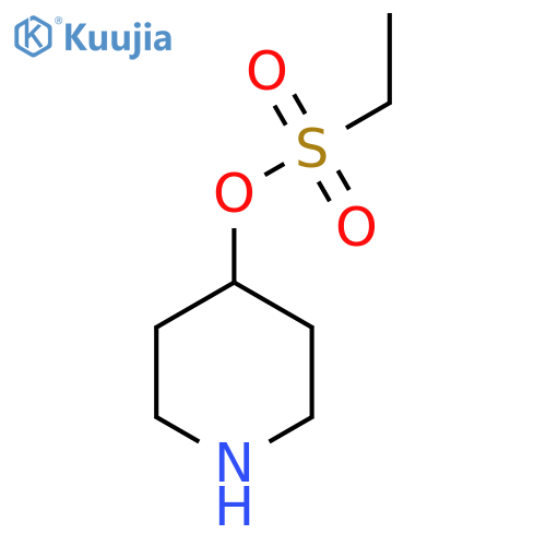 4-Piperidyl ethanesulfonate structure