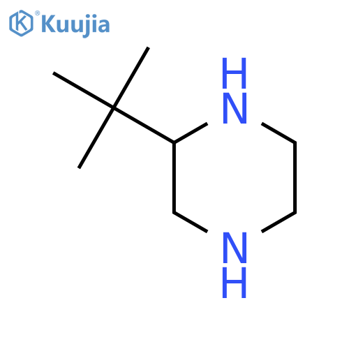 2-tert-butylpiperazine structure