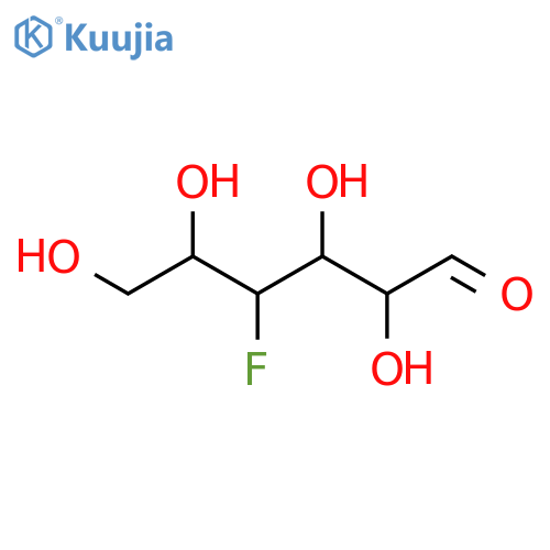4-Deoxy-4-fluoro-D-glucose structure