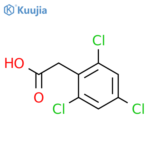 2-(2,4,6-trichlorophenyl)acetic acid structure