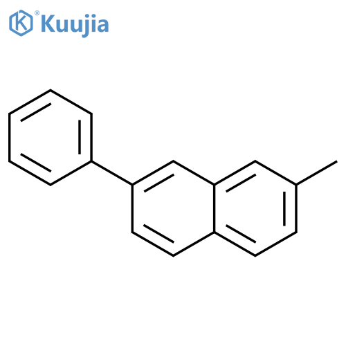 2-Methyl-7-phenylnaphthalene structure