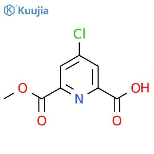 4-Chloro-6-(methoxycarbonyl)picolinic acid structure