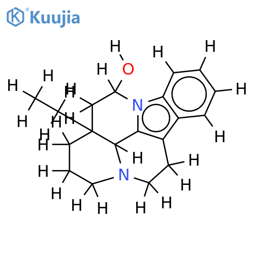 (+-)-Eburnamin structure