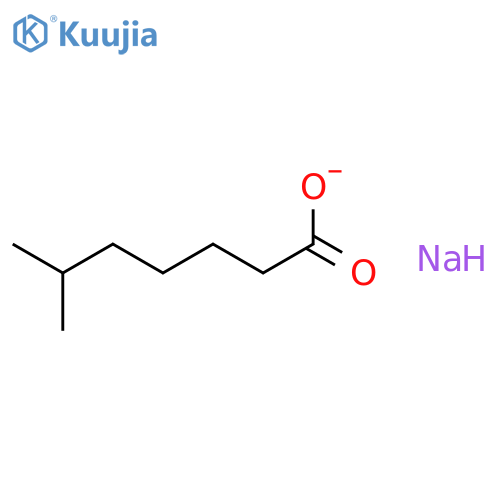 Isooctanoic acid,sodium salt (8CI,9CI) structure