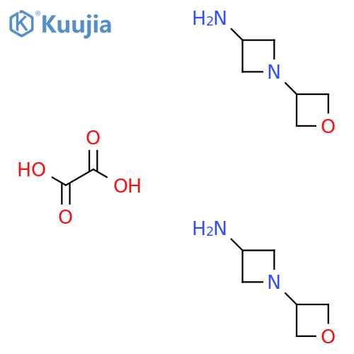 1-(Oxetan-3-yl)azetidin-3-amine hemioxalate structure