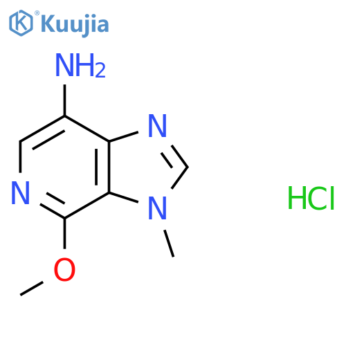 4-Methoxy-3-methyl-imidazo[4,5-c]pyridin-7-amine;hydrochloride structure