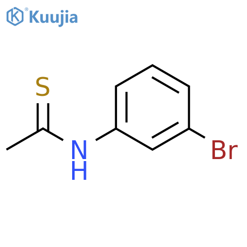 N-(3-BROMOPHENYL)ETHANETHIOAMIDE structure