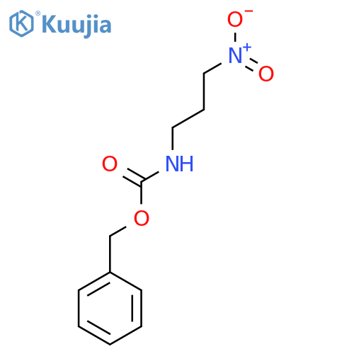 benzyl N-(3-nitropropyl)carbamate structure